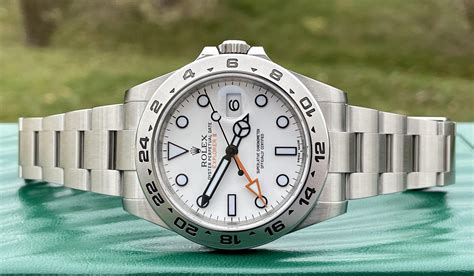 rolex explorer ii polar white